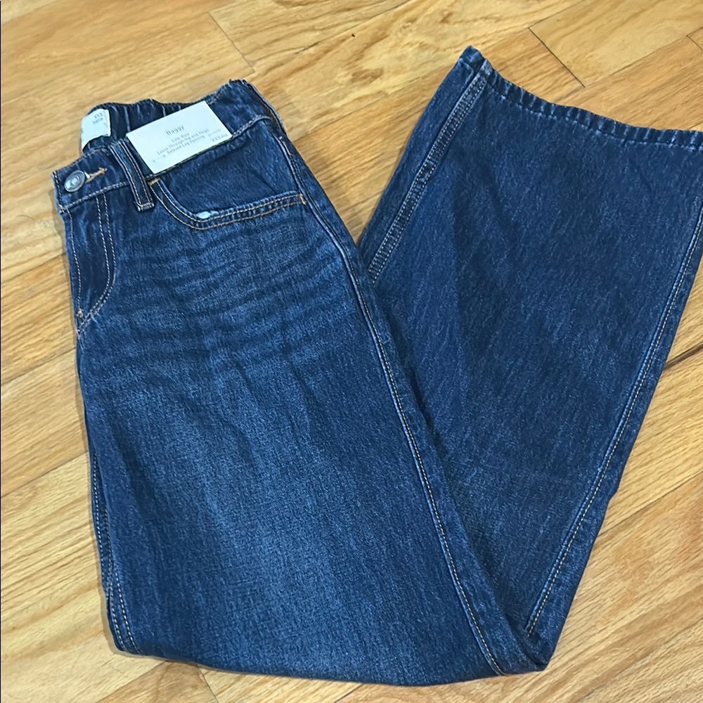 Hollister Low Rise Baggy Comfort Waistband Jeans